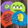 1 Line Grabbag Printed Silicone Swim Caps