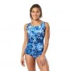 Swimwear Speedo Print Contour Back One Piece