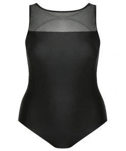 Swimwear Capriosca Luxe Sport Mesh Tank One Piece