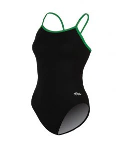 Dolfin Chloroban Varsity Solid String Back Swimsuit