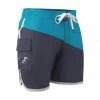 TYR Bulldog Diagonal Splice Boardshort Grey/Blue Swimwear