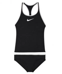 Nike Girls Solid Racerback Tankini Set