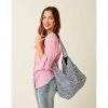 Carve Sophia Shoulder Tote: Navy Stripe Accessories