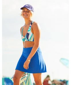 Carve La Jolla Reversible Top: Kaleidoscope/Ceramic