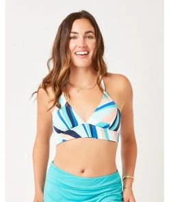 Carve Dahlia Top: Kaleidoscope