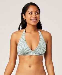 Carve Beth Reversible Top- Moss