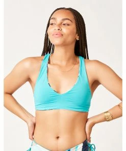 Carve La Jolla Reversible Top: Kaleidoscope/Ceramic