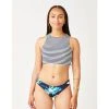 Carve Sanitas Reversible Bottom: Stargazer/Navy Stripe Swimwear