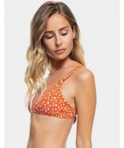 Roxy Tropical Oasis Knotted Triangle Bikini Top