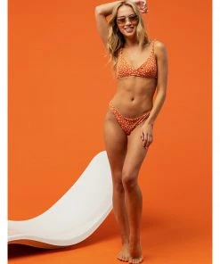 Roxy Tropical Oasis Knotted Triangle Bikini Top