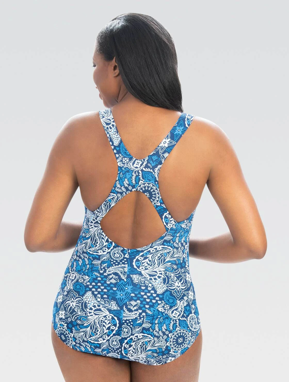 Dolfin Aquashape Conservative Lap Suit-Santorini Swimwear 4 Dolfin Aquashape Conservative Lap Suit-Santorini Swimwear