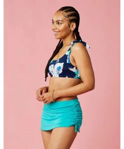 Swimwear Carve Hoku Swim Skirt: Ceramic