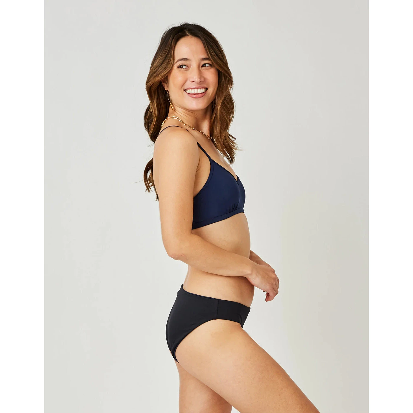 Carve St. Barth Reversible Bottom: Black/Navy Swimwear 7 Carve St. Barth Reversible Bottom: Black/Navy Swimwear