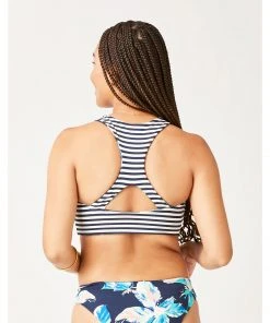 Carve Sanitas Reversible Top: Stargazer/Navy Stripe