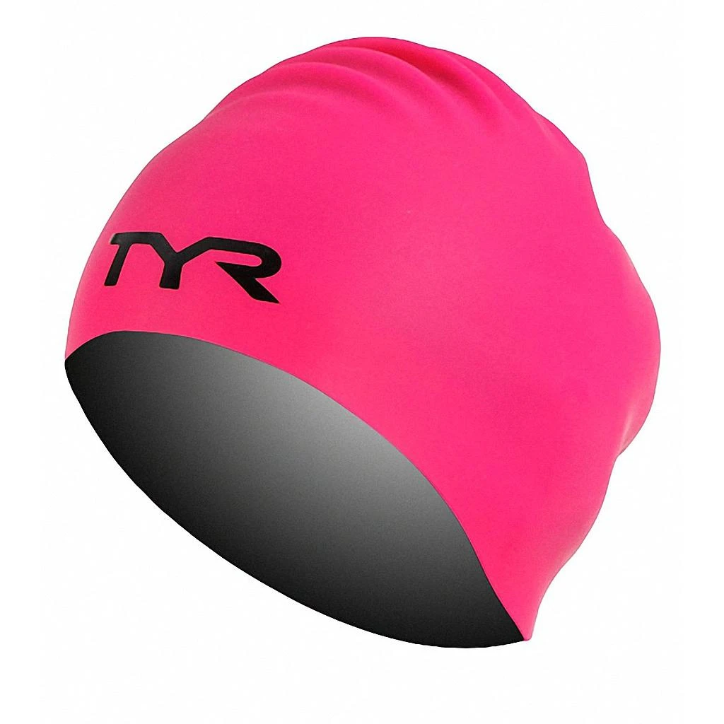 Swim Caps TYR Long Hair Wrinkle Free Silicone Cap 7 Swim Caps TYR Long Hair Wrinkle Free Silicone Cap
