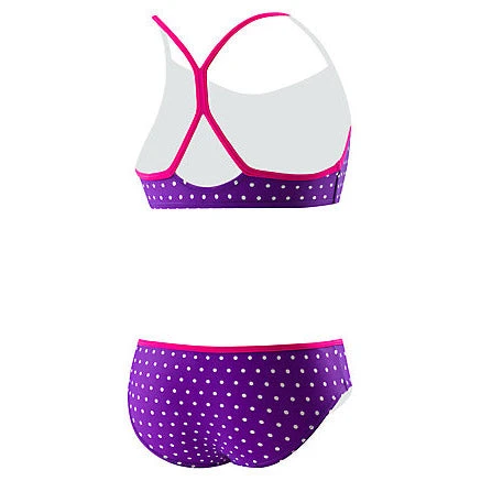 Speedo Girls Diamond Geo Splice 2-PC 4 Speedo Girls Diamond Geo Splice 2-PC