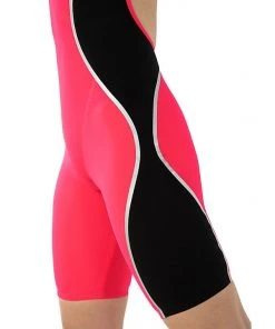 Swimwear Speedo LZR Pure Intent Open Back Kneeskin- Red