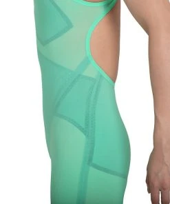 Swimwear Speedo LZR Pure Valor Kneeskin Open Back- Green Glow 12 Swimwear Speedo LZR Pure Valor Kneeskin Open Back- Green Glow