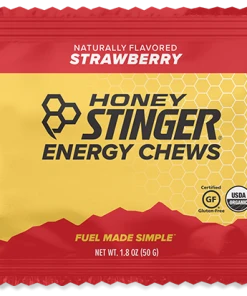 Honey Stinger Strawberry Organic Energy Chews Energy Gels & Chews