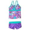 Speedo Girls Jungle Floral Boyshort Tankini Set 1 Speedo Girls Jungle Floral Boyshort Tankini Set