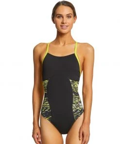 Speedo Endurance + Flow Force Splice Flyback Swimwear