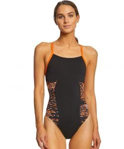 Speedo Endurance + Flow Force Splice Flyback Swimwear