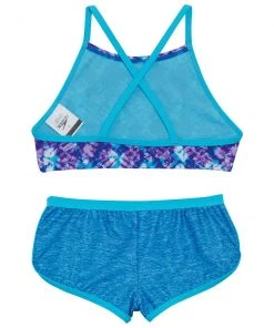 Speedo High Neck Camikini Boyshort 2PC Kid's New Arrivals