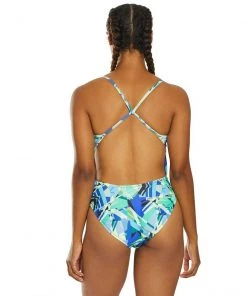 Nike Prisma Punch Cutout One Piece Swimwear