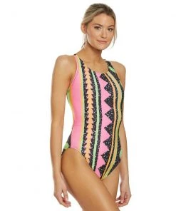 Swimwear Dolfin Classics Women's Heat Wave Print One Piece Swimsuit