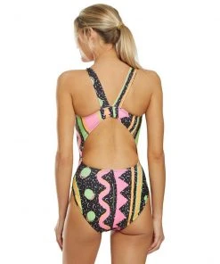 Swimwear Dolfin Classics Women's Heat Wave Print One Piece Swimsuit