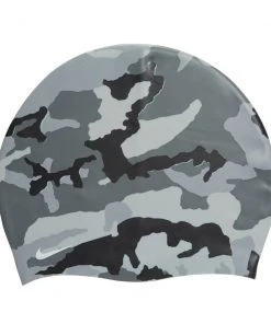 Nike Camo Silicone Cap Swim Caps