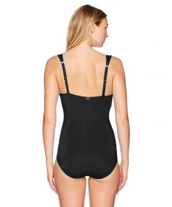 Jantzen Women's Draped Surplice One Piece