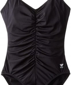 TYR Solid Shirred Controlfit One-Piece