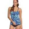 Swimwear Dolfin Aquashape St Lucia Tie Front Tankini Top 1 Swimwear Dolfin Aquashape St Lucia Tie Front Tankini Top