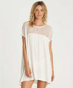 Swimwear Billabong Meshin Around Cover Up Dress