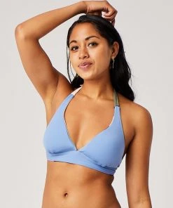 Swimwear Carve Beth Reversible Top- Iris