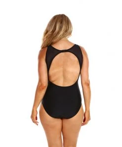 Swimwear Capriosca Luxe Sport Mesh Tank One Piece
