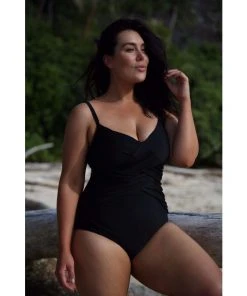 Capriosca Criss Cross 1-Piece Swimwear