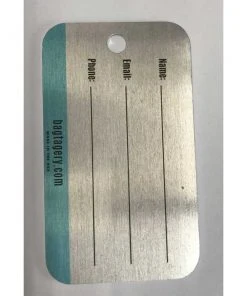 MI Sports Metal Bag Tags