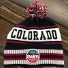 MI Sports Swim Colorado Pom Pom Beanie