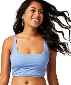 Missy Swimwear Carve Amelia Top-Iris