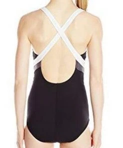 Speedo Flow Active Chlorine Resistant One Piece Black Swimwear