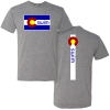 MI Sports Swim Colorado Flag T-Shirt