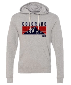 MI Sports Swim Colorado Mountain Logo Hoody Hoodies & Sweatshirts