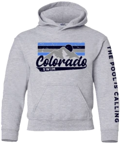 MI Sports Swim Colorado The Pool Is Calling Cotton Hoody