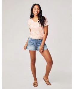 Carve Lara Top - Guava Wailuku