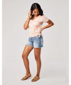 Carve Lara Top - Guava Wailuku