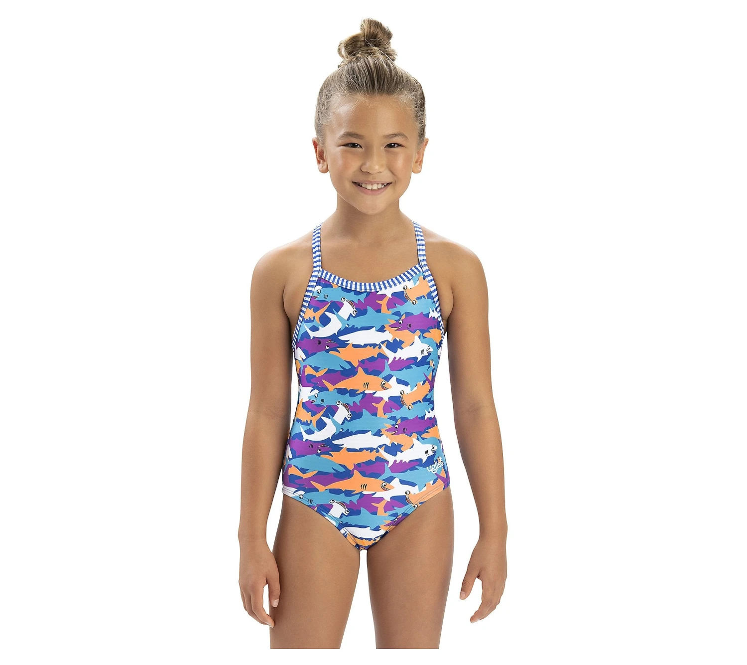 Girls Dolfin Girl's Uglies One Piece-Sharkonator 3 Girls Dolfin Girl's Uglies One Piece-Sharkonator