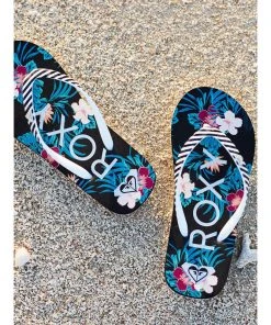 Girls Roxy Girl Pebbles VI Flip Flop-BK5 11 Girls Roxy Girl Pebbles VI Flip Flop-BK5
