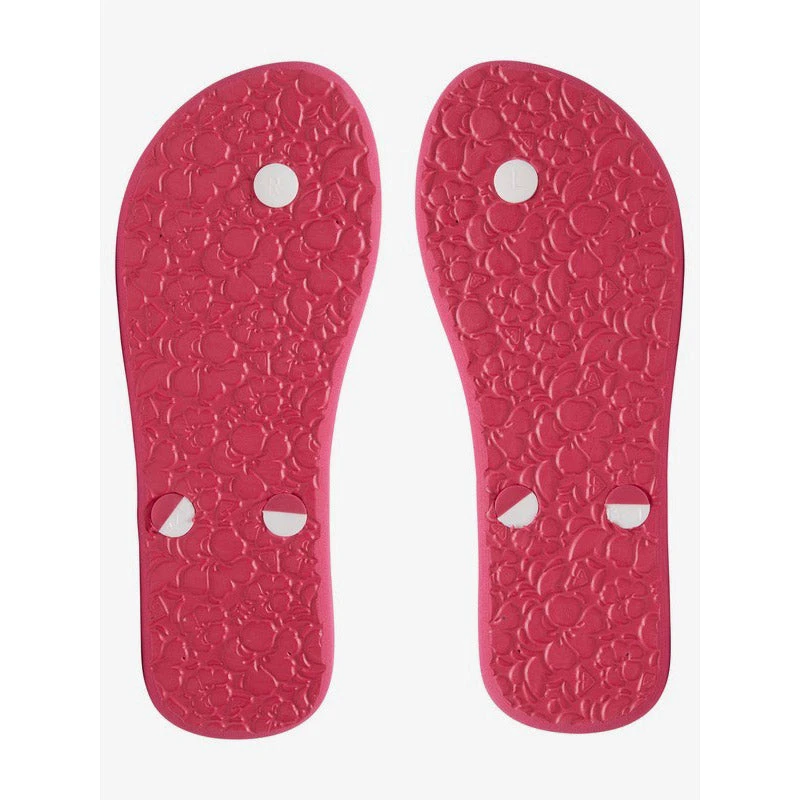 Roxy Girl Tahiti Flip Flops Girls 5 Roxy Girl Tahiti Flip Flops Girls